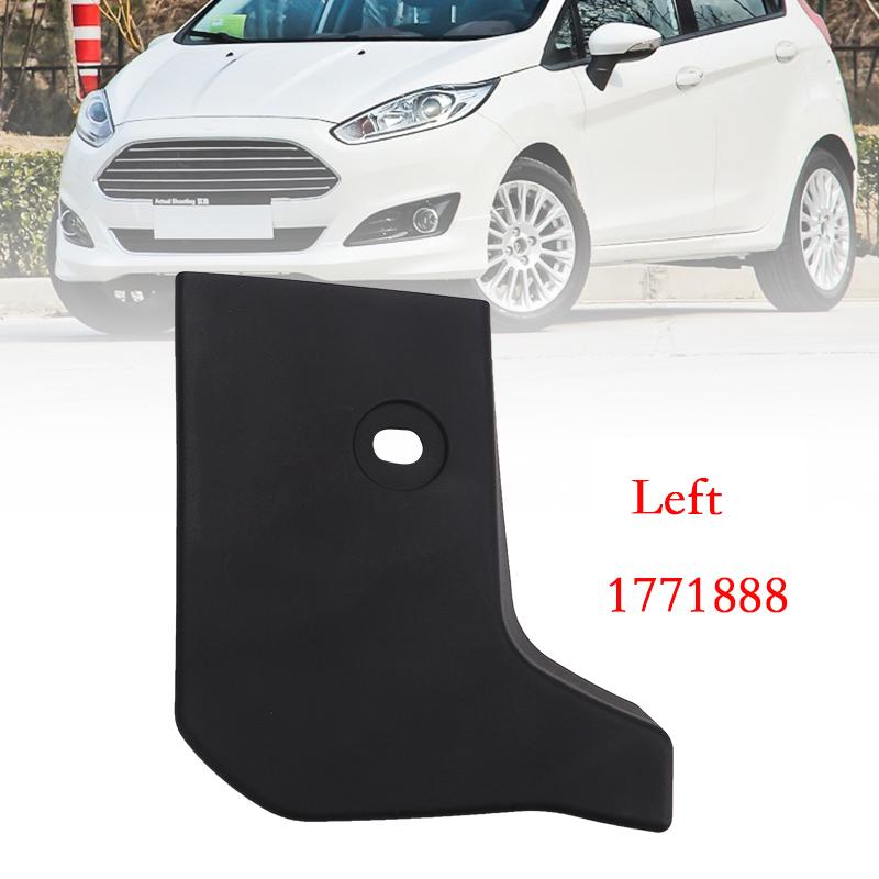 1771888 1771885 Car Left Right Side Skirt End Cap Cover Trim for Ford Fiesta MK7 Side Skirt Cover Black Replacement Accessories 1pc Left