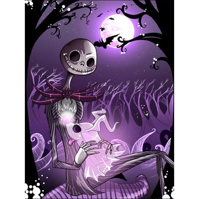 Full Square Diamond Painting Portrait Colorful Animal Diamond Embroidery Wolf Owl Panther Picture of Rhinestones Stitch Cross Christmas Decoration