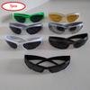 7 pcs/Set Y2K Sports Sunglasses For Men Women Fashion Punk Oval Sun Glasses Trendy Outdoor Cycling Mirror Goggle UV400 Shades