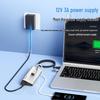 BlueShuo USB 3.2 10-Port Typ-C Hub Splitter für Laptops & Desktops