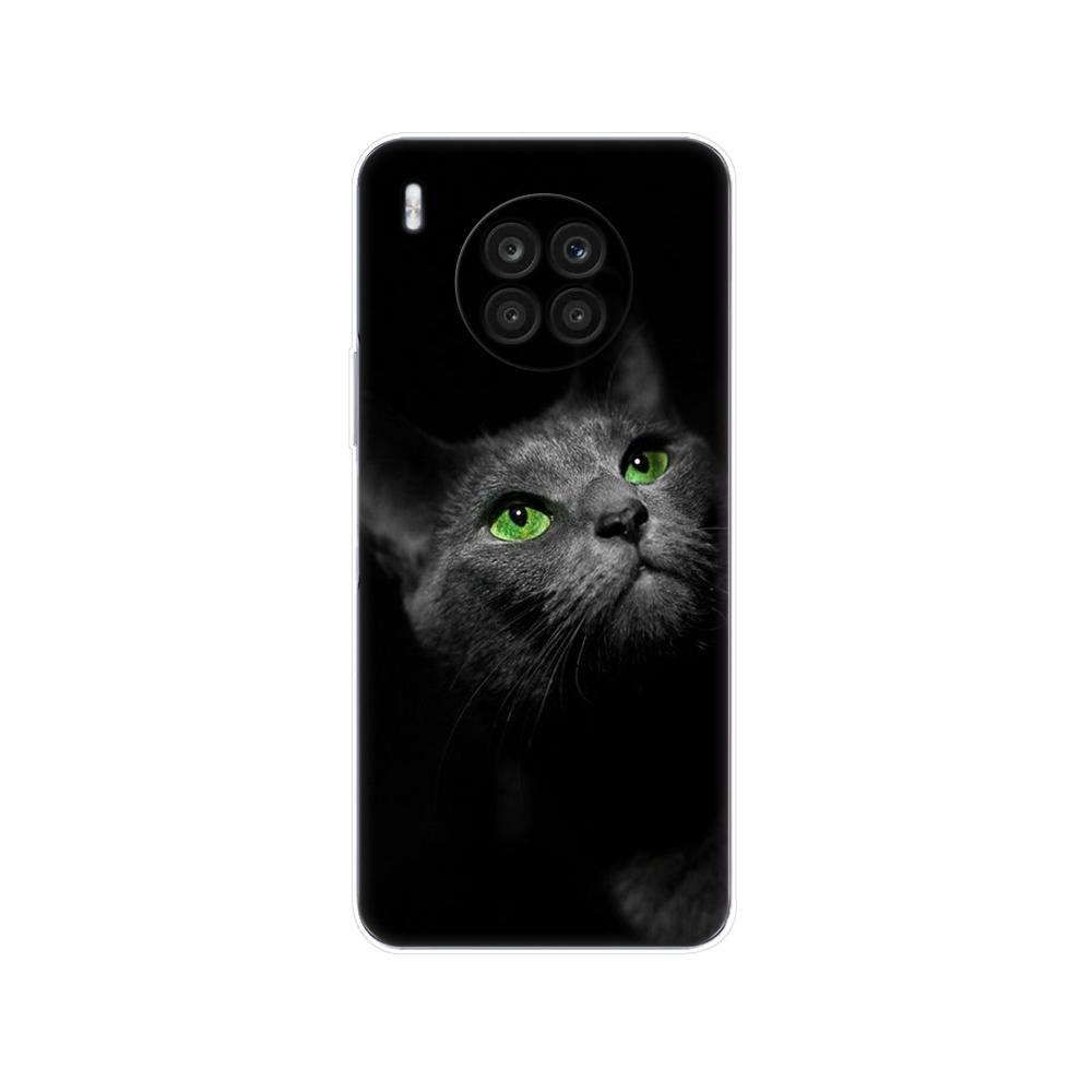 For Honor 50 Lite Case 6.67 Inch Back Phone Cover For Huawei Honor 50 Lite 50Lite Light Silicon Soft TPU Protective Bumper Coque