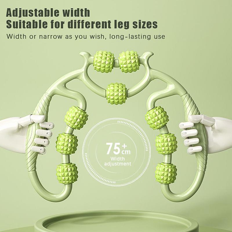 Leg Shaping Massage Roller Of Circular Leg Slimming Leg Massager Muscle Stretching Equipment Fascia Stick Yoga Fitness Column