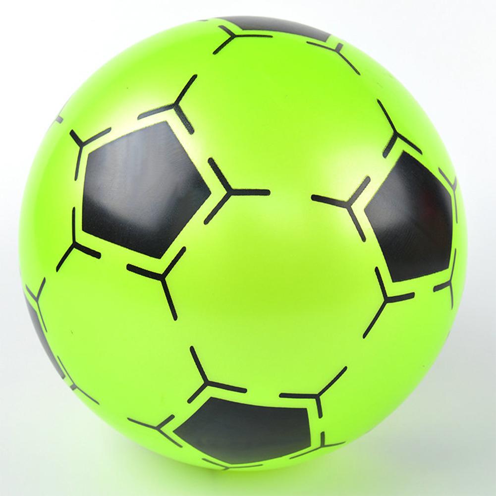 9 Inch Children Inflatable PVC Soccer Ball Toy Football Shape Bouncing Ball Gift for Kids Random Color
