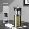 FANJANE Magnetic Tea Cup with Magnet Tea Infuser -20 to 100℃ BPA FREE 1000ml Sport TRITAN Plastic Water Bottle Cup with Filter