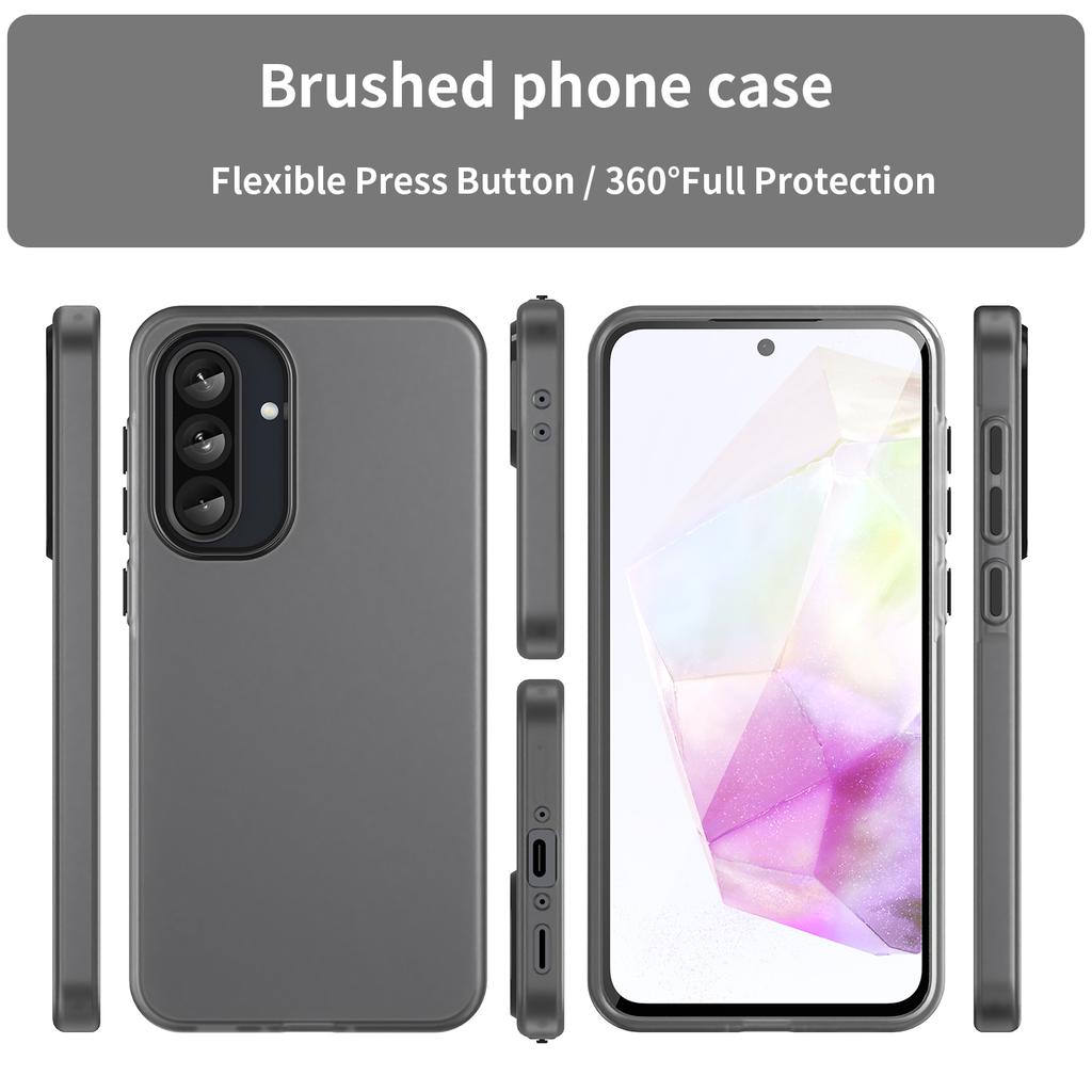 For Samsung Galaxy A36 5G/A56 5G Case TPU+PC Phone Back Cover Matte Translucent Design