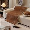 French Retro Sofa Cushion High-End Special-Shaped Cover Towel  New Non-Slip Seat Cushion High-End Sofa Cover