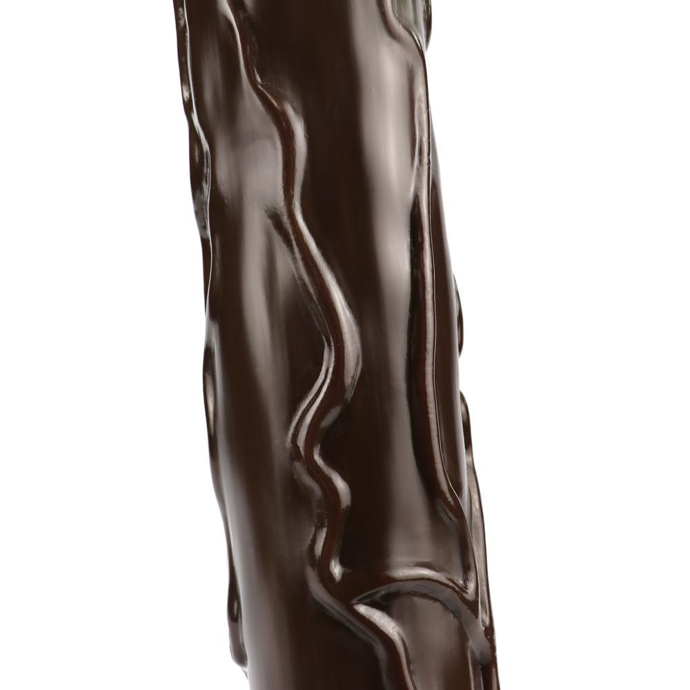 Brown Super Long Soft Skin Feeling Dildo Realistic Penis Sexy Female Masturbator Double-layer Suction Cup Dildos for Women