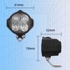 Longchan Electric Bike Headlight with Horn