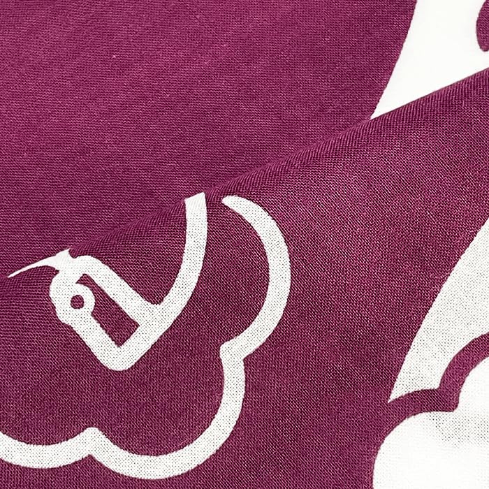 Dyeing Anbo Hand Towel Zodiac Janome Plum Authentic Made in 35cm x 100cm "2025 Year, Ume, Color" Dyed, 100% Cotton, Tokuoka, Japan,