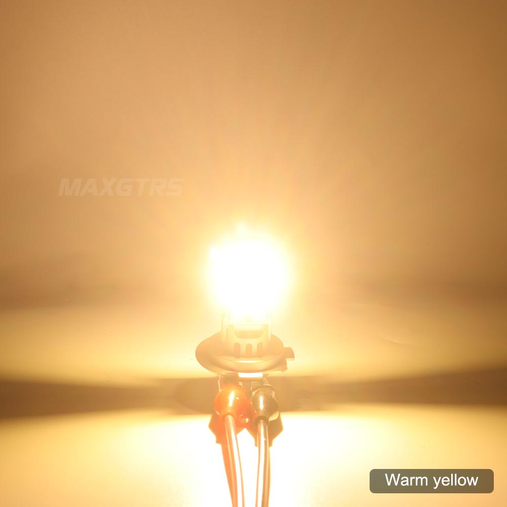 MAXGTRS 2X H7 LED with Fan 20000LM Super Bright Headlight Bulb with Fan Turbo Mini Design Automotive Headlamp 12V 110W