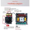 KRK-AS21 Bluetooth Amp Module with TPA3255 Chip, Treble & Bass Adjustment, 220Wx2+350W Subwoofer