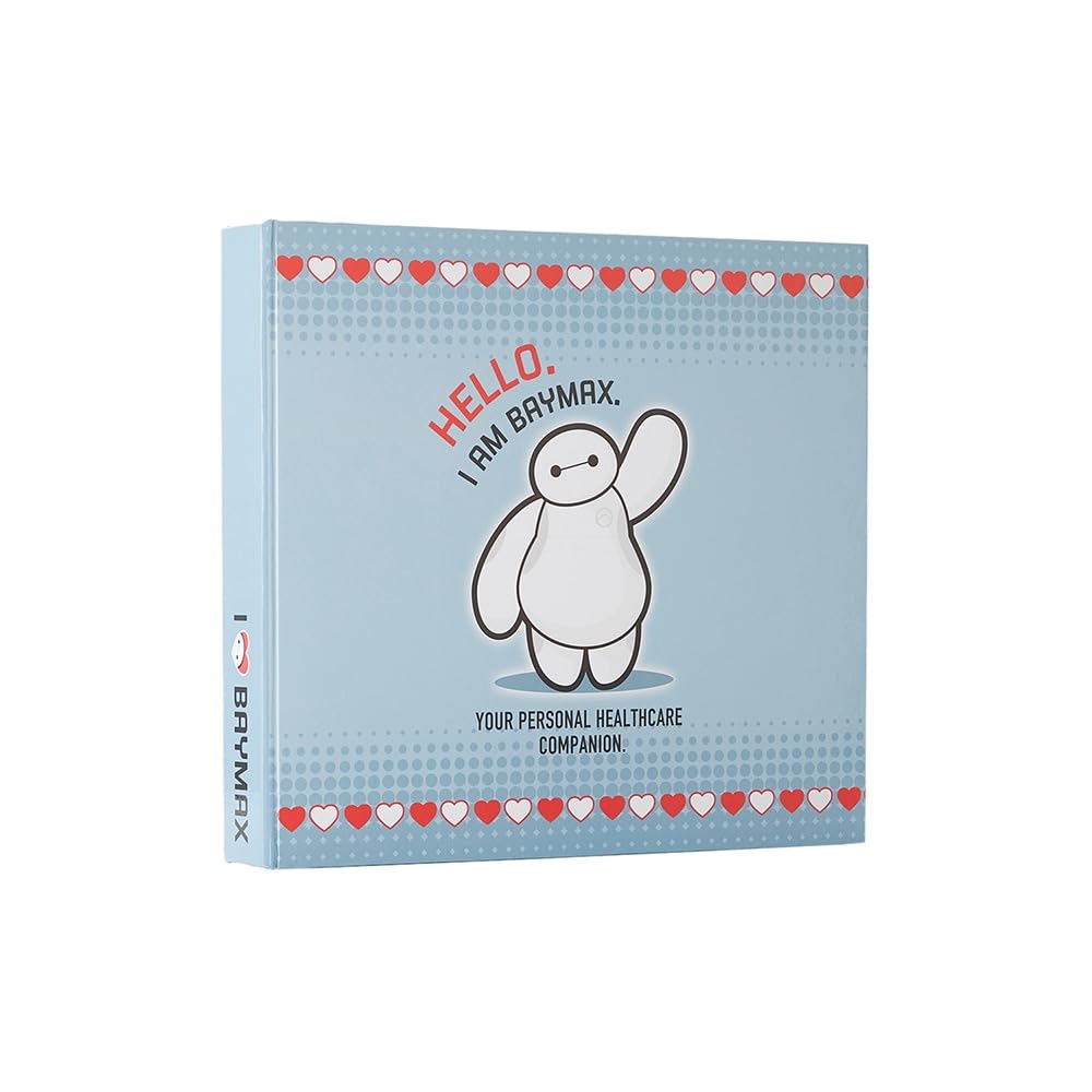 

Belle Maison Disney Album, Large Capacity, 600 L-Size Photos and Postcards, Horizontal Insertion, Pocket Style, Black Mounting, Baymax