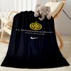 Inter Milan Blanket Durable Comfort Perfect For Bedding Couch Picnics Four Seasons Universal Stylish Decor Ideal Gift For Birthday Valentine'S Day