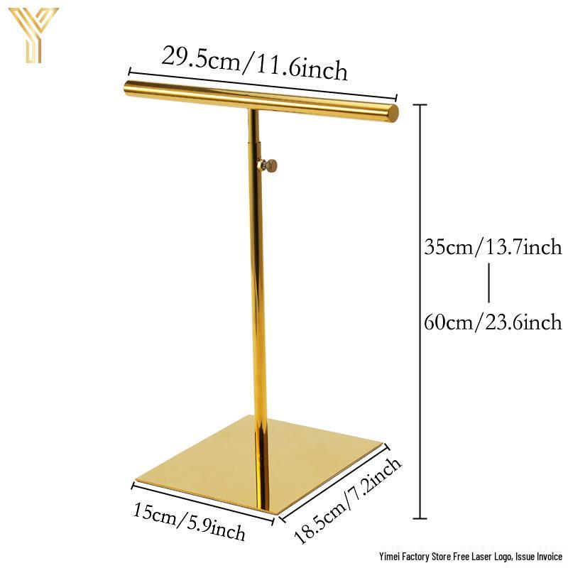 Stainless Steel Multifunctional Clothing and Accessories Display Rack