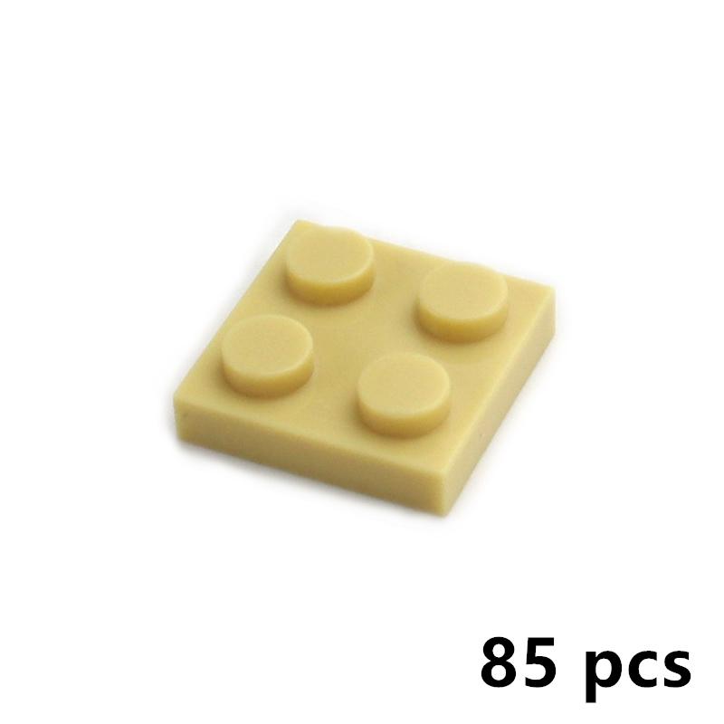 Thin Figures Bricks 2x2 Dots 3022 DIY Educational Creative Size DIY Bulk Set Building Blocks Compatible Classic Parts