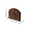 Rustic Style Solid Wood Switch Cover Self Adhesive Outlet Cover Switch Protector  Living Room
