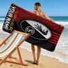 Benutzerdefinierter Name SC Freiburg Druck Strandtuch, Großes Weiches Schnelltrocknendes Handtuch für Strand Camping Schwimmen_xia