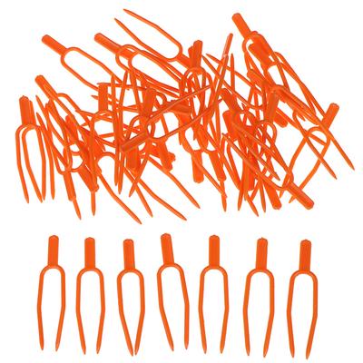 50 Pièces Clips en Plastique pour Plantes Fixation Attache Pince Clip pour Culture de Fraises
