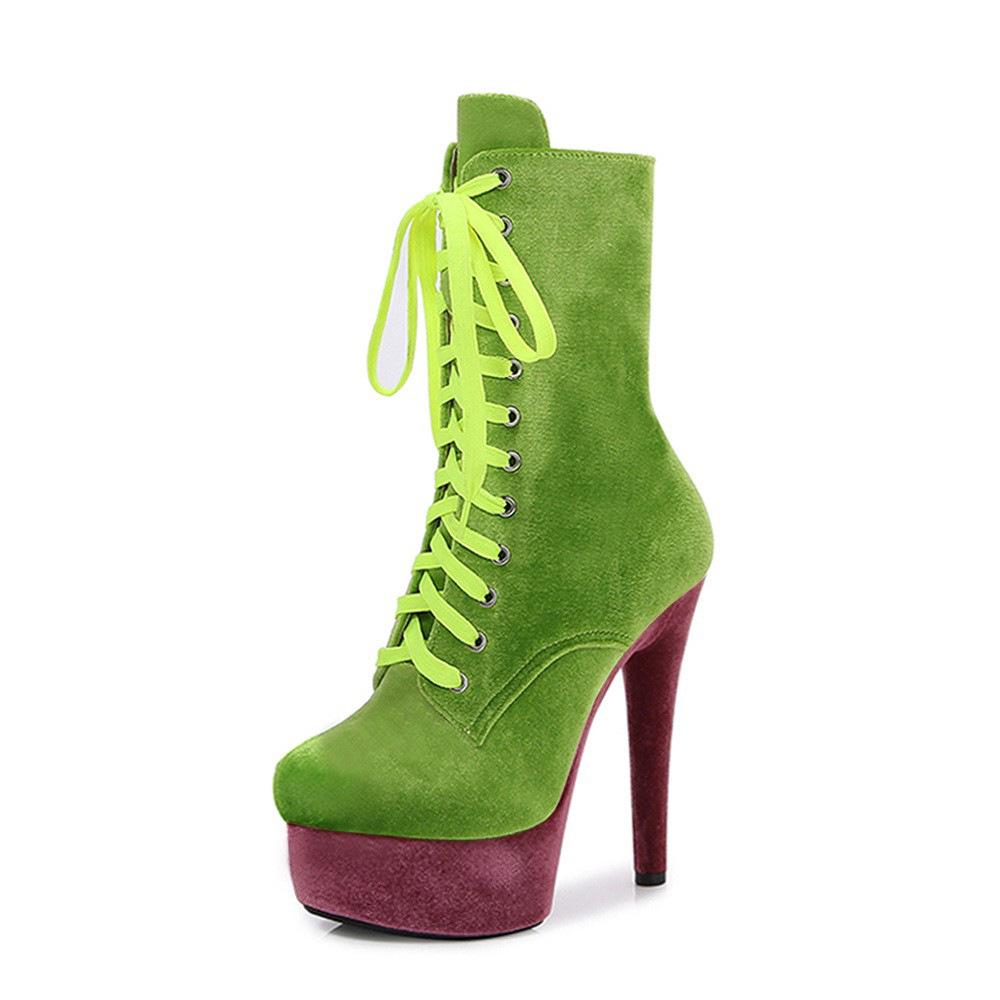 

15 см тонкий каблук популярные короткие голенища китайский бархат однотонные тренировочные ботильоны для танца на пилоне на низком каблуке туфли для танцев блестящие туфли для подиума женские 44