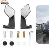 Enduro Scooter Winglet Rearview Mirror Side Rearview For Yamaha Honda Kawasaki Universal Parts Motorcycle Modified Accessories