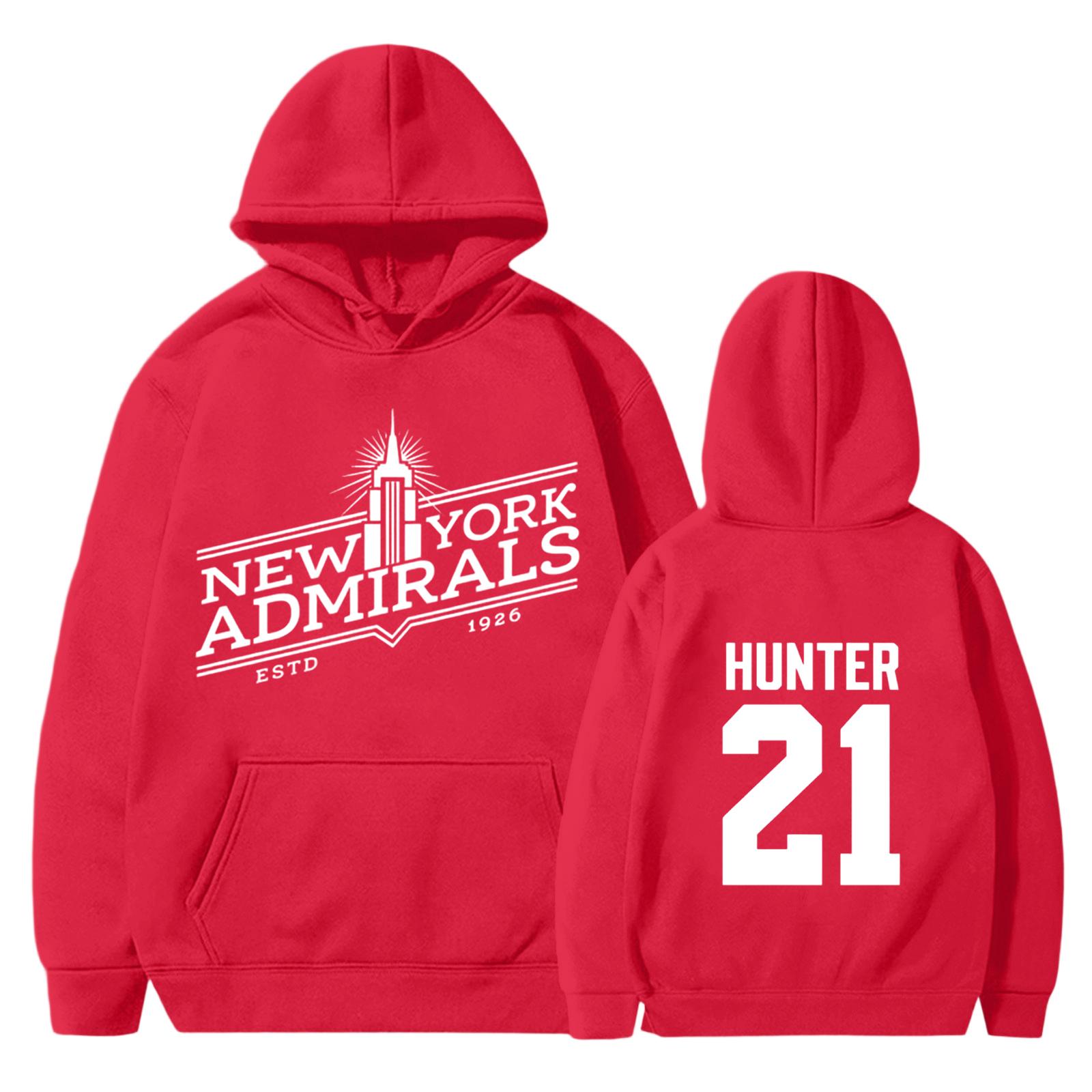 Худи с подогревом New York Admirals Heated Rivalry Дизайн Heated Rivalry Принт Heated Rivalry Номер команды 21 Heated Rivalry Свитшот-пуловер L красный
