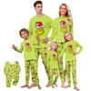 Pijamale Drăguțe Set Familie, Haine de Casă, Set Familie Top cu Mânecă Lungă și Pantaloni