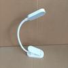 USB Rechargeable LED Clip-On Reading Lamp: Eye Protection, Portable Mini Desk Light for Students and Night Reading