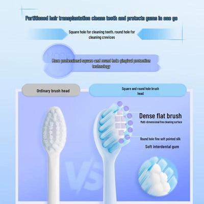 Shuke Soft Bristle Small Head Toothbrush (6-pack)