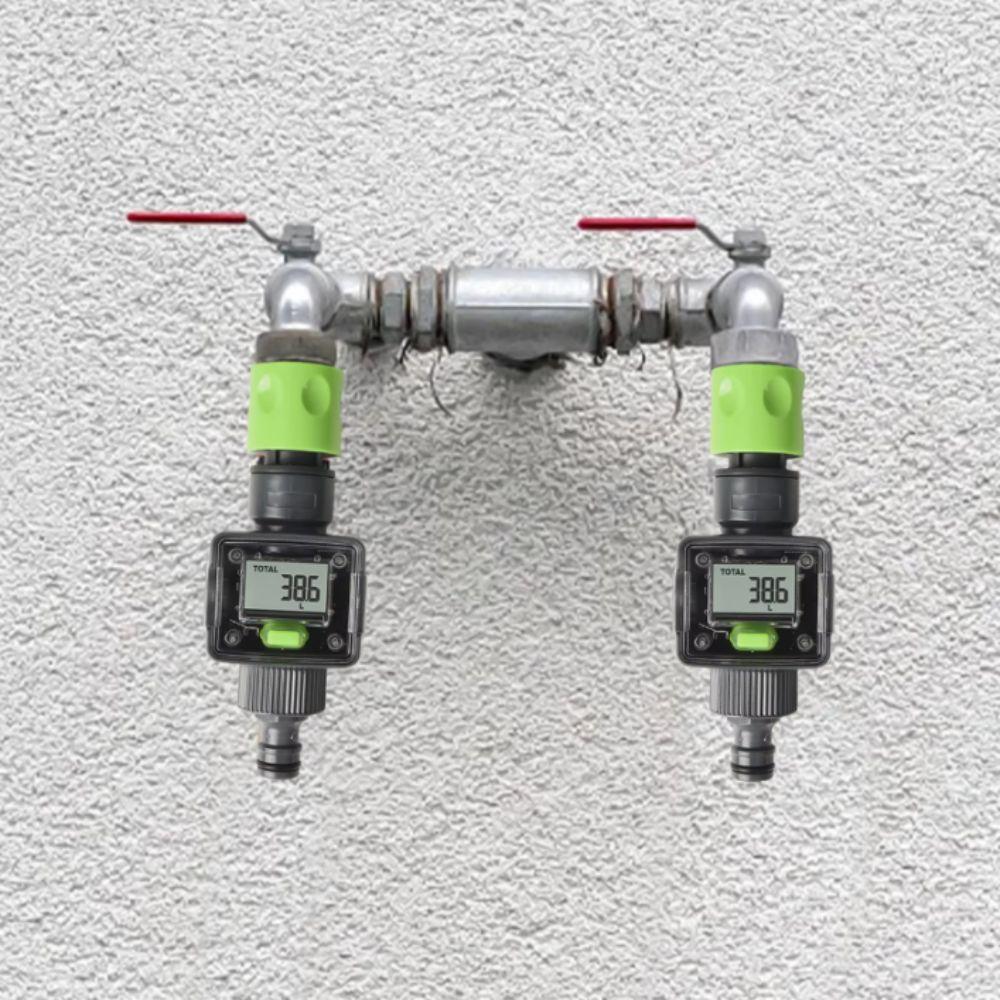 Digital Water Flow Meter IPX6 Flow Rate Monitoring Water Flow Water Flow Sensors Sprinkler