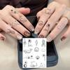 1 Hoja Mariposa Gato Ballena Tatuajes Temporales Para Mujeres Dedo Cuello, Pegatinas de Tatuaje Falso Larga Duración Realista Tatuaje Uso Diario