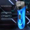3D Floating Razor Washable Rechargeable Electric Razor Triple Blade Beard Trimmer Whole Body Wash USB Travel Charger