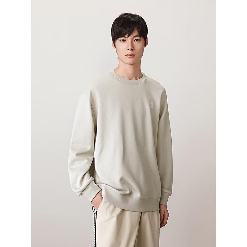 GXG Men's Round Neck Long Sleeve Sweatshirt with Back Graphic