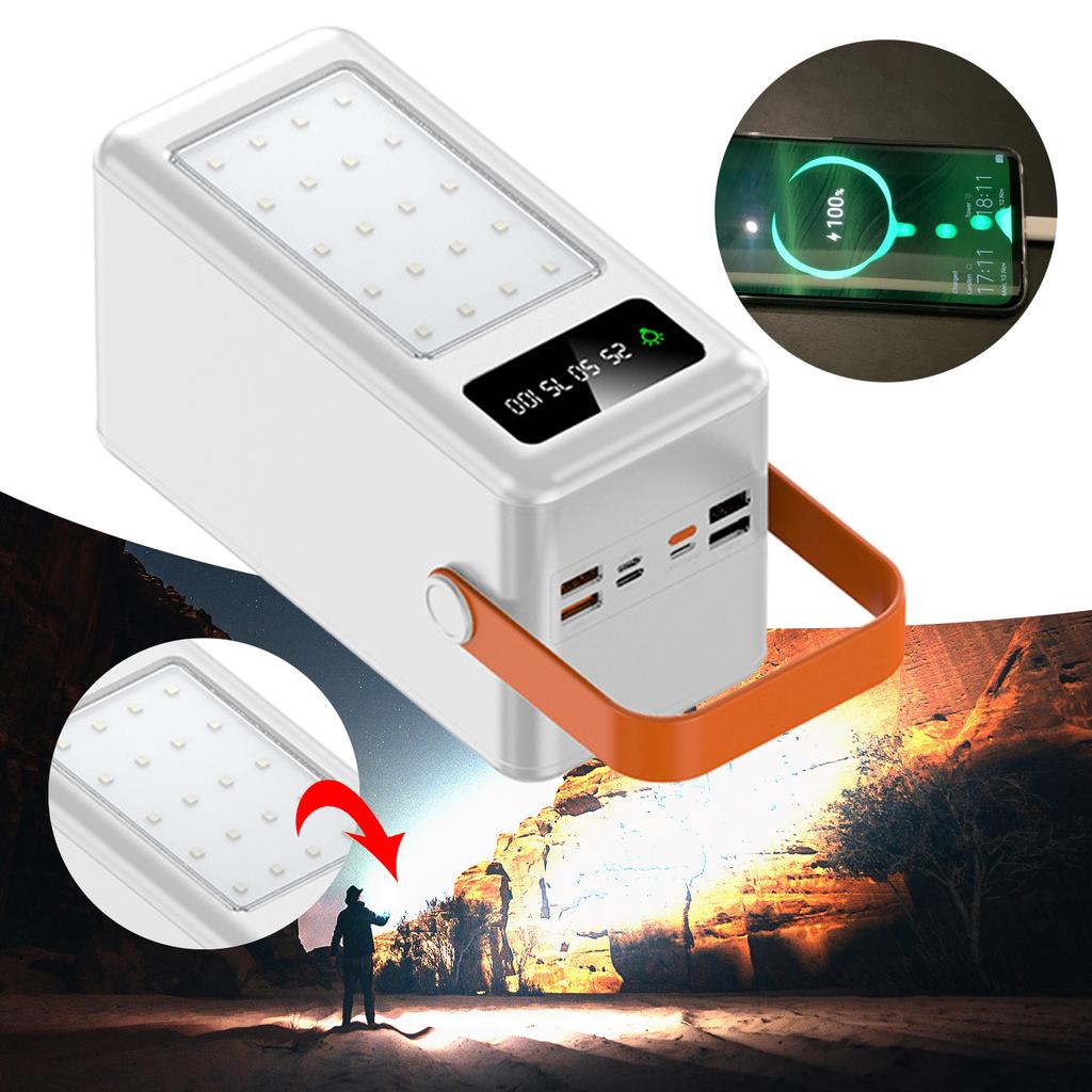 35 Section 18650 Flat Head Battery Charging Bank Case Solderless Housing 22.5W 10W Charging Mobile Power Skin No Battery