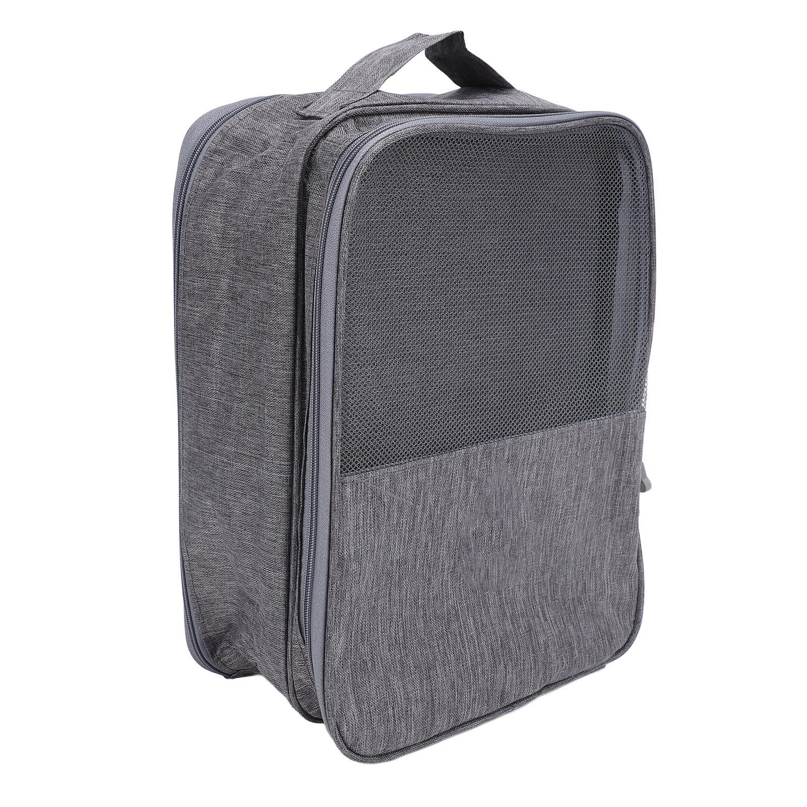 

Дорожная сумка для обуви 3-слойная большой вместимости Оксфордская ткань Органайзер для хранения обуви для кемпинга бизнеса