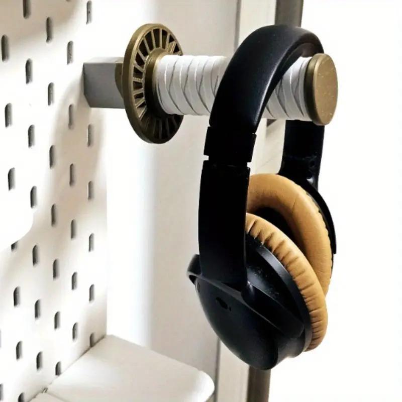 Sword-Shaped Headphone Holder Wall Mount 3D Printed Drill-Mounted Storage Home Office Garage Unique Gift Home Wall Decoration