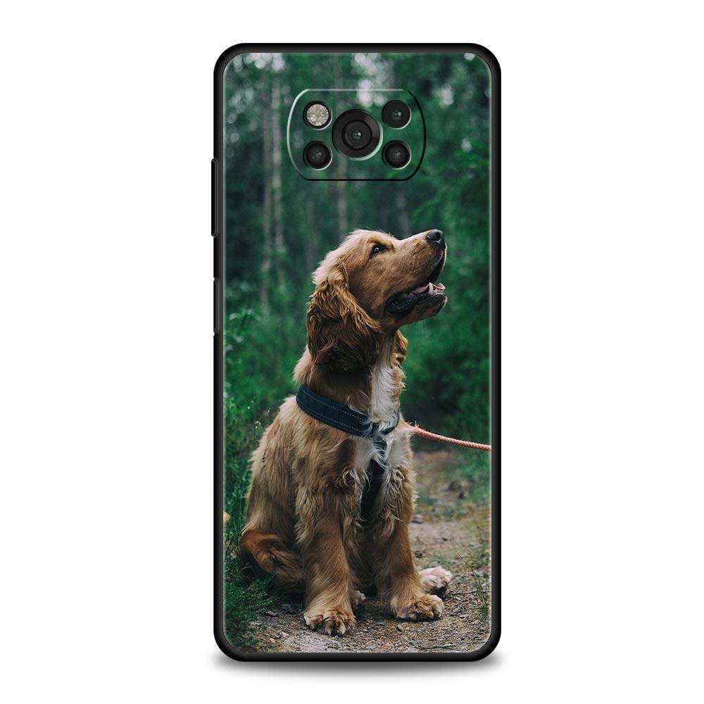 Cocker Spaniels Dog Lovely Phone Case For For Xiaomi Poco X6 X5 Pro X4 X3 NFC F5 Pro F4 F3 GT M5 M4 Pro 5G M3 C51 C50 C55 Cover