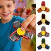 Alívio do Estresse Spinner 3D Impresso Engrenagem Anti-Ansiedade Brinquedo Giratório Portátil Viagem Casa Escritório Rolo de Dedo EDC Brinquedo de Mesa