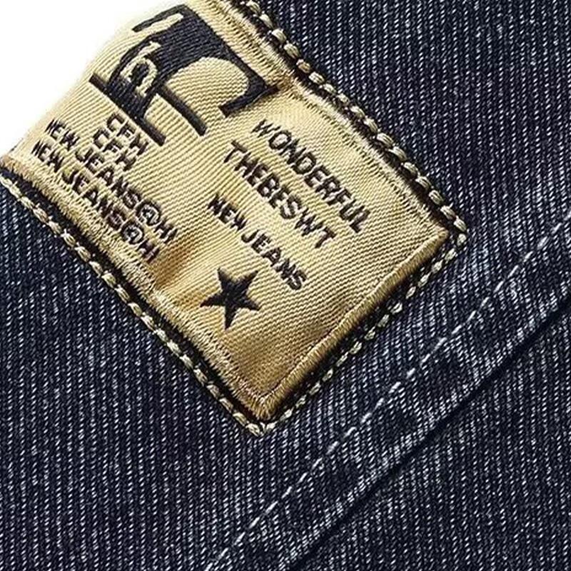 PLAYBOY Men's Spring/Autumn Business Casual Jogger Jeans