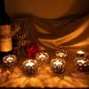Crystal Beads Candle Holder for Home Decor and Wedding Celebration