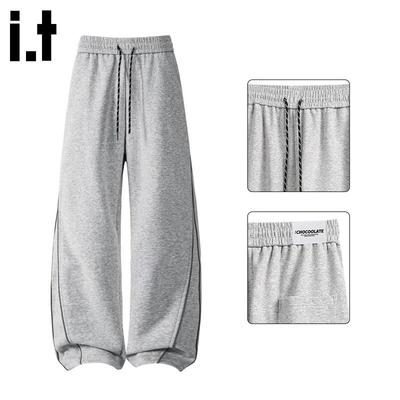 CHOCOOLATEit Men's American Style Straight-Leg Trousers