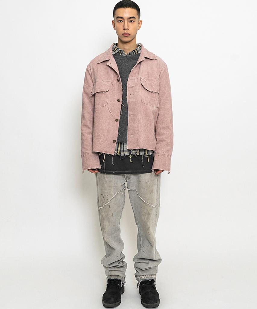 Sunday Fruit Market Farm Corduroy Jacket Charcoal