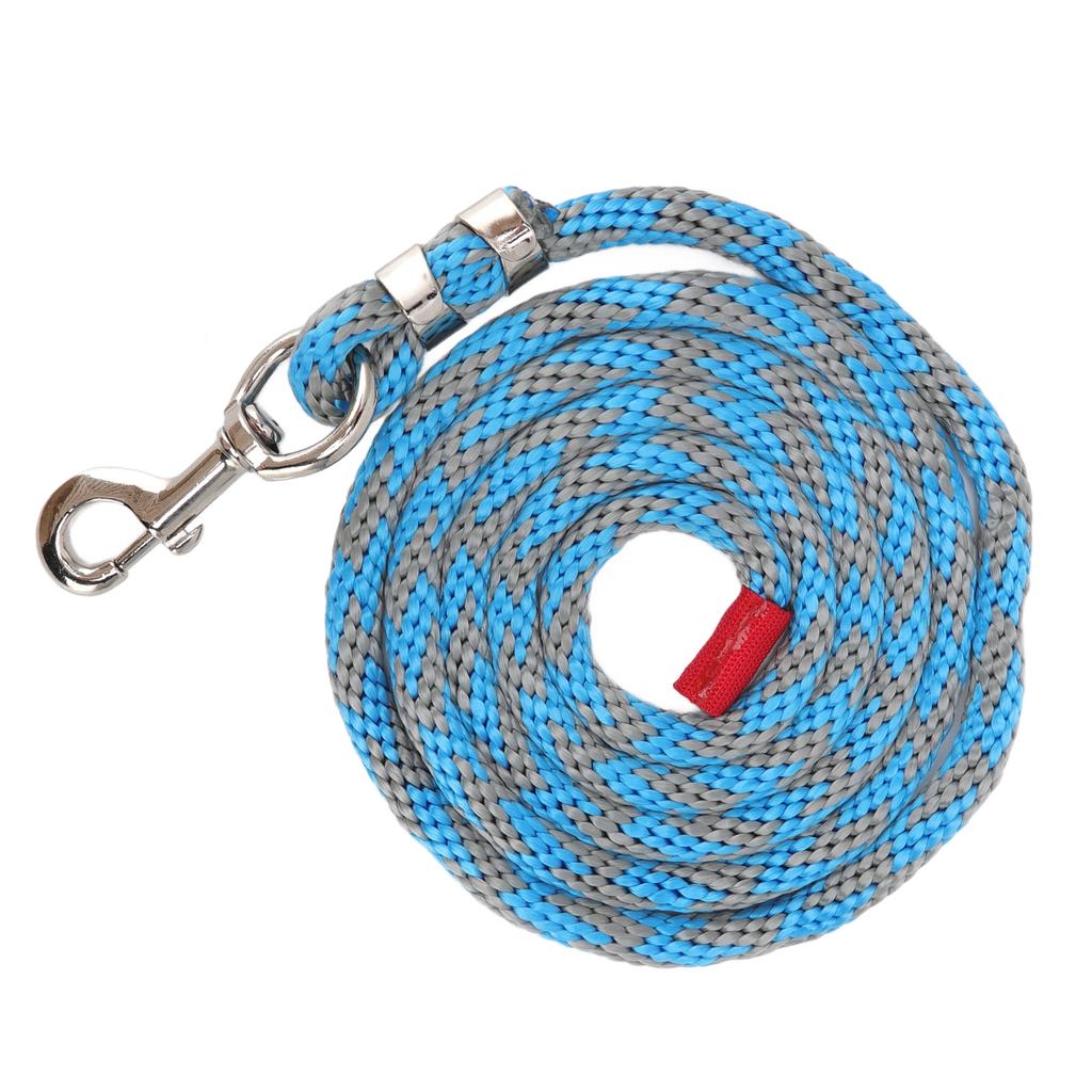 Horse Rope Thickened Wearable Soft Touch Nylon Pet Leash with Alloy Hook for Livestock Dogs 9.8ft