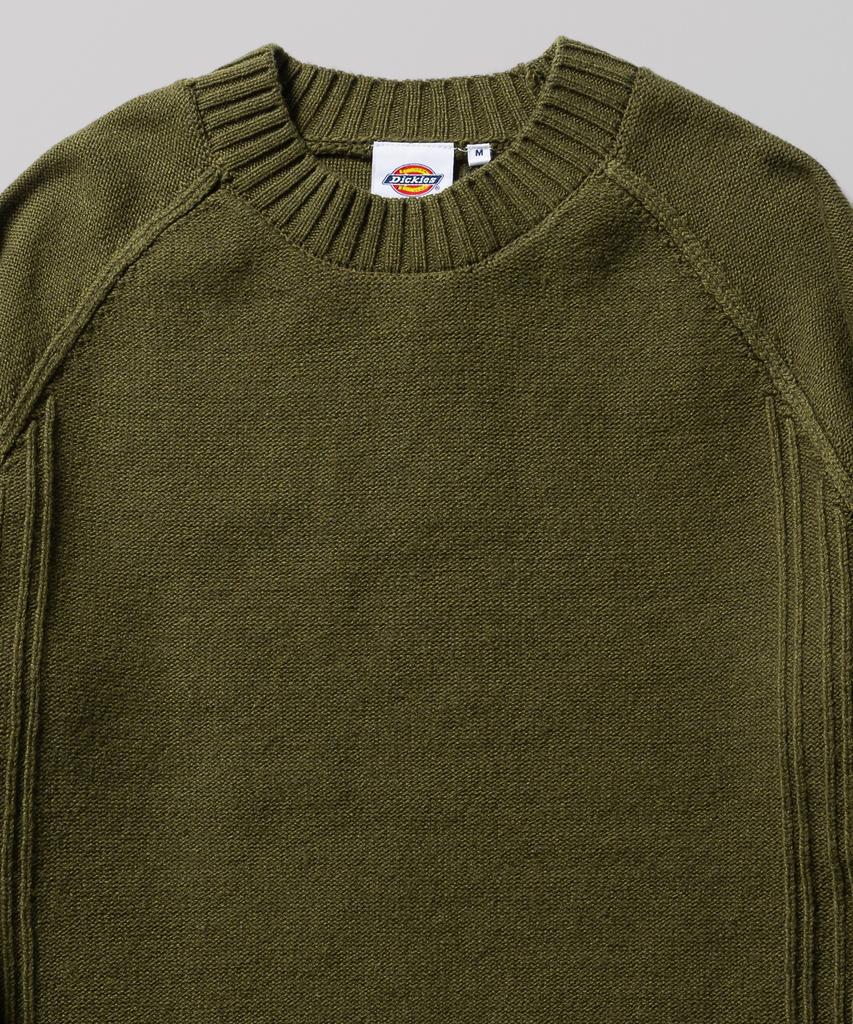 DICKIES Layered Pullover Knit Olive