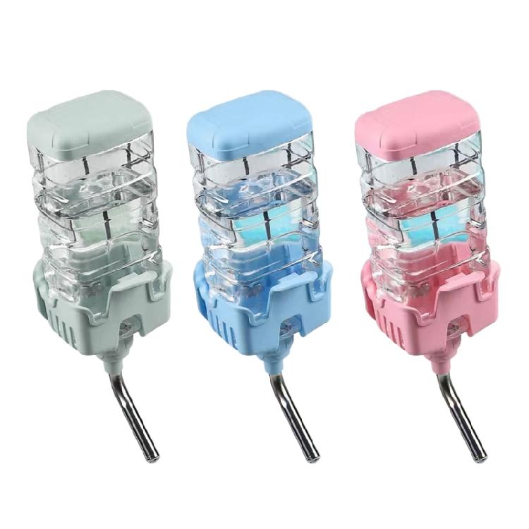 Leakproof Cage Mounted Water Dispenser For Pet Automatic Drinking Bowl For Rabbits Hamster