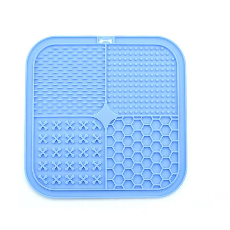 Wutuo Silikon-Saugbecher Haustier Leckmatte - Langsamfutter für Katzen & Hunde (3 Pack)
