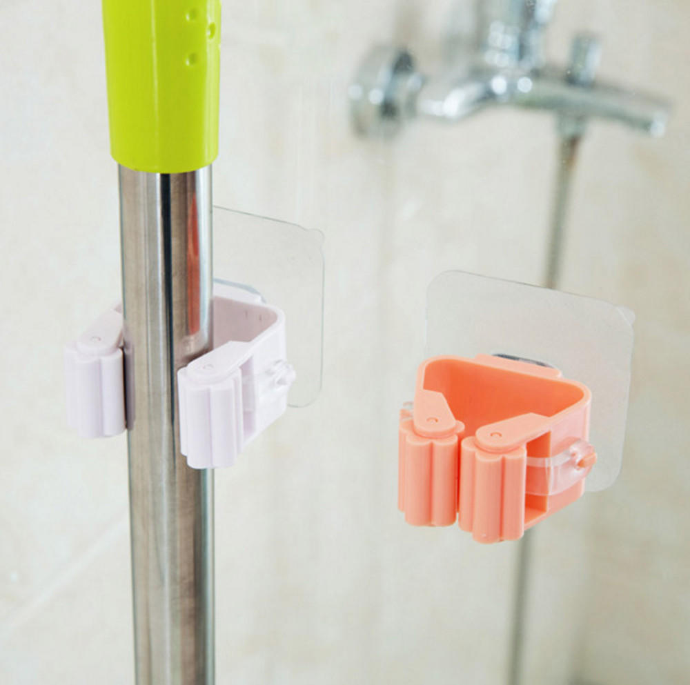 Wall Mounted Mop Organizer Holder Brush Broom Hanger Storage Rack Kitchen Tool Wall Mounted Mop Organizer Holder Brush Broom Hanger Storage Rack Kitchen Tool
