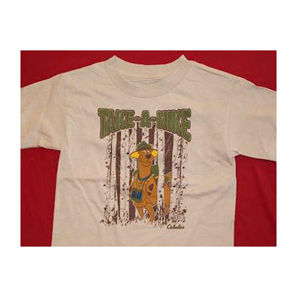 Boys Scooby Doo Take A Hike T-shirt Youth Small Tan S