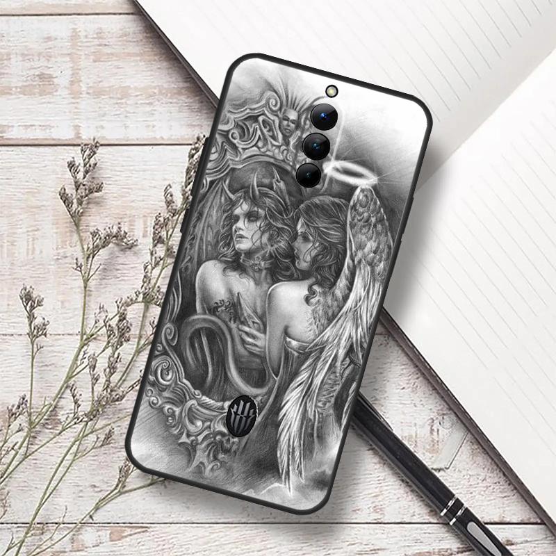 Devil Woman Case For ZTE Nubia RedMagic 10 Air 6 7 6S 7S Pro RedMagic 10S 9S 8S 8 9 10 11 Pro Plus Cover