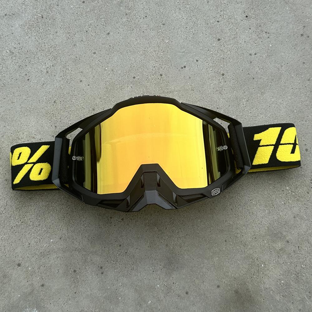 Motorcycle Goggles Color Off-road Helmet Goggles Windproof Sand Riding Glasses Ski Goggles