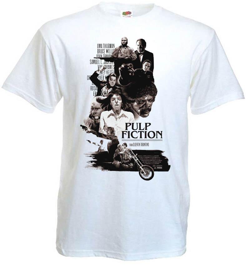 Pulp Fiction v31 T-shirt white Quentin Tarantino all sizes S5XL S